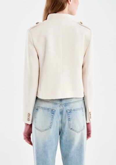 Vicolo - Blazer Napoleon bouclè - TAB1392 - Tadolini Abbigliamento