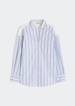Weekend Max Mara - Camicia in cotone a righe e pizzo Sangallo - 5111016206 - WKDTESSILE - Tadolini Abbigliamento