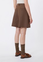 Weekend Max Mara - Cotton and linen canvas Bermuda shorts - 5141026206 - WKDECUBA - Tadolini Abbigliamento