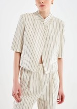 Vicolo - Blazer maniche corte a righe - TAB1975 - Tadolini Abbigliamento