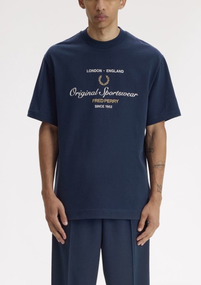 Fred Perry - T-shirt original sportswear - M2407 X86 - Tadolini Abbigliamento