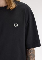 Fred Perry - T-shirt textured Laurel Wreath - M2440 102 - Tadolini Abbigliamento