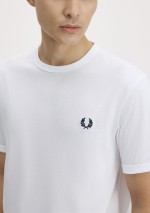 Fred Perry - T-shirt Ringer - M3519 100 - Tadolini Abbigliamento