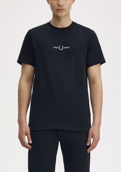 Fred Perry - T-shirt con ricamo - M4580 102 - Tadolini Abbigliamento