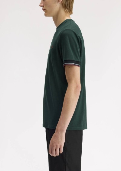 Fred Perry - Twin tipped cuff T-shirt - M2396 560 - Tadolini Abbigliamento