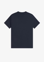 Fred Perry - T-shirt con fettuccia a righe - M2460 - Tadolini Abbigliamento