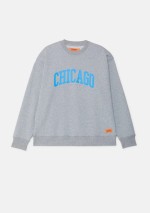 Universal Overall - Felpa Chicago - U2613250C HGRY - Tadolini Abbigliamento