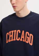 Universal Overall - Chicago sweatshirt - U2613250C NVY - Tadolini Abbigliamento