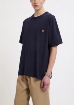 Universal Overall - Maglietta a maniche corte con tasca - U2613219G NVY - Tadolini Abbigliamento