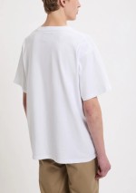 Universal Overall - Maglietta a maniche corte con tasca - U2613219G WHT - Tadolini Abbigliamento