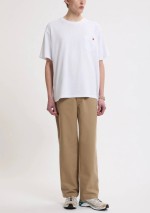 Universal Overall - Maglietta a maniche corte con tasca - U2613219G WHT - Tadolini Abbigliamento