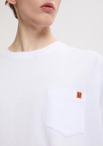 Universal Overall - Maglietta a maniche corte con tasca - U2613219G WHT - Tadolini Abbigliamento