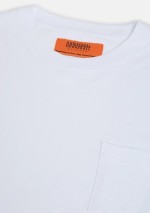 Universal Overall - Maglietta a maniche corte con tasca - U2613219G WHT - Tadolini Abbigliamento