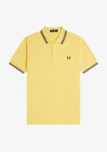 Fred Perry - Polo piqué con doppia riga - M3600 06B - Tadolini Abbigliamento