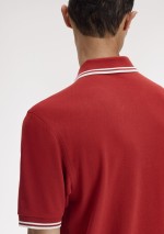 Fred Perry - Polo piqué con doppia riga - M3600 07B - Tadolini Abbigliamento