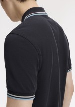 Fred Perry - Polo piqué con doppia riga - M3600 09B - Tadolini Abbigliamento