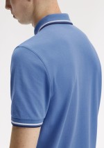 Fred Perry - Polo piqué con doppia riga - M3600 89A - Tadolini Abbigliamento