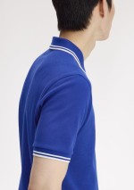 Fred Perry - Polo piqué con doppia riga - M3600 99A - Tadolini Abbigliamento