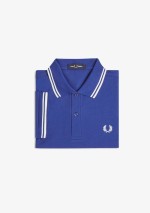 Fred Perry - Polo piqué con doppia riga - M3600 99A - Tadolini Abbigliamento