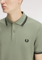 Fred Perry - Twin tipped polo shirt - M3600 S23 - Tadolini Abbigliamento