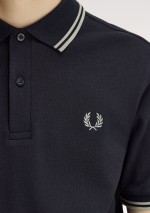 Fred Perry - Polo piqué con doppia riga - M3600 T73 - Tadolini Abbigliamento