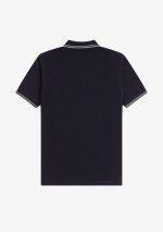 Fred Perry - Polo piqué con doppia riga - M3600 T73 - Tadolini Abbigliamento