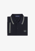 Fred Perry - Polo piqué con doppia riga - M3600 T73 - Tadolini Abbigliamento