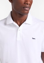Harmont & Blaine - Polo basic in piquet stretch - LRQ033020862 100 - Tadolini Abbigliamento