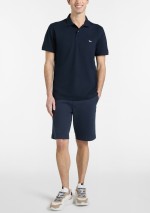 Harmont & Blaine - Polo basic in piquet stretch - LRQ033020862 801 - Tadolini Abbigliamento