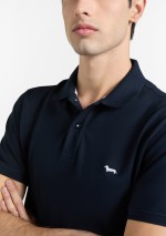 Harmont & Blaine - Polo basic in piquet stretch - LRQ033020862 801 - Tadolini Abbigliamento