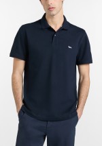 Harmont & Blaine - Polo basic in piquet stretch - LRQ033020862 801 - Tadolini Abbigliamento