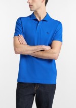 Harmont & Blaine - Basic stretch piqué polo shirt - LRQ033020862 844 - Tadolini Abbigliamento