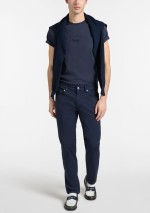 Harmont & Blaine - Pantaloni cinque tasche narrow fit - WNQ001053163 - Tadolini Abbigliamento