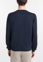 Harmont & Blaine - Cotton V-neck pullover - HRQ019030075 - Tadolini Abbigliamento