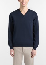 Harmont & Blaine - Pullover scollo a V in cotone - HRQ019030075 - Tadolini Abbigliamento