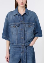 Weekend Max Mara - Giacca in denim di cotone - 5046056106 - WKDLIUTI - Tadolini Abbigliamento