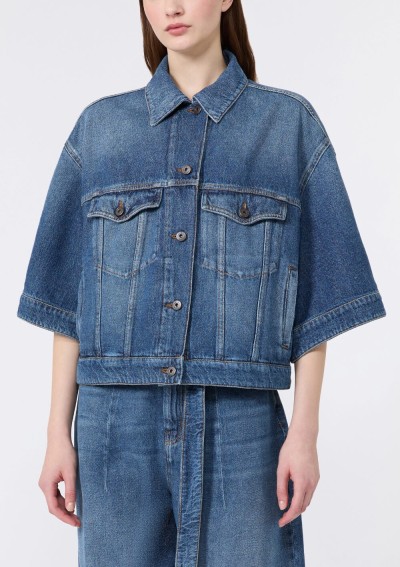 Weekend Max Mara - Giacca in denim di cotone - 5046056106 - WKDLIUTI - Tadolini Abbigliamento