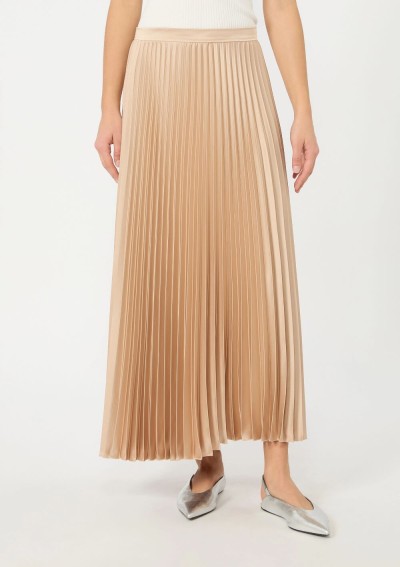 Weekend Max Mara - Pleated satin skirt - 5106036106 - WKDNICCHIA - Tadolini Abbigliamento