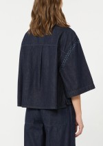 Weekend Max Mara - Boxy shirt in laser-treated cotton denim - 5116016106 - WKDALARE - Tadolini Abbigliamento