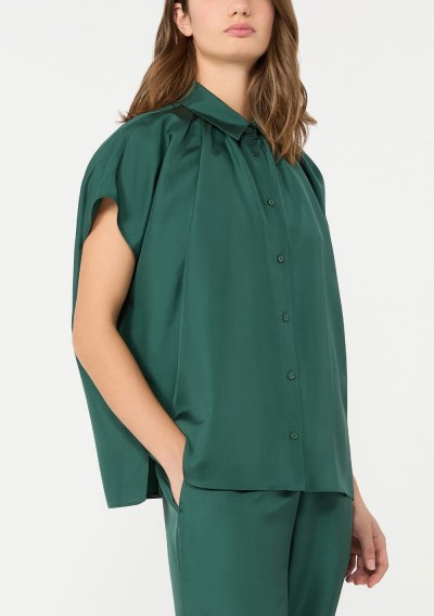 Weekend Max Mara - Camicia ampia in seta habotai - 5116086106 - WKDCRINE - Tadolini Abbigliamento