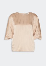 Weekend Max Mara - Loose blouse in pleated satin - 5166056106 - WKDAUREO - Tadolini Abbigliamento