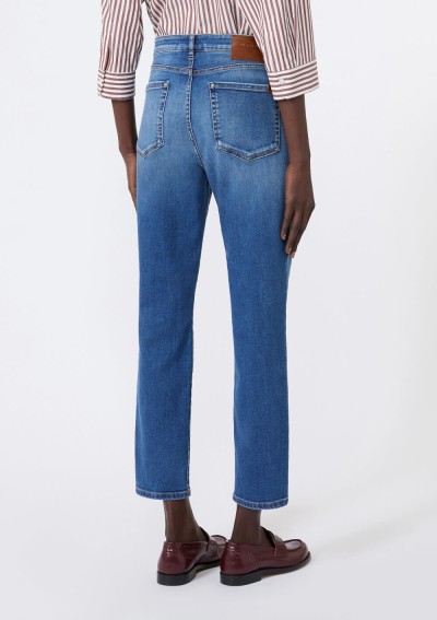 Weekend Max Mara - Jeans slim crop in denim stretch - 5186076106 - WKDLANA - Tadolini Abbigliamento