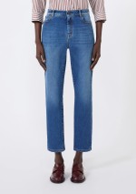 Weekend Max Mara - Slim-fit stretch denim cropped jeans - 5186076106 - WKDLANA - Tadolini Abbigliamento