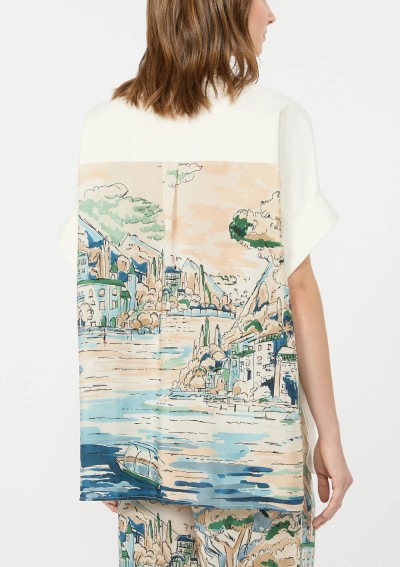 Weekend Max Mara - Printed cotton and silk shirt - 5196016106 - WKDTUONO - Tadolini Abbigliamento