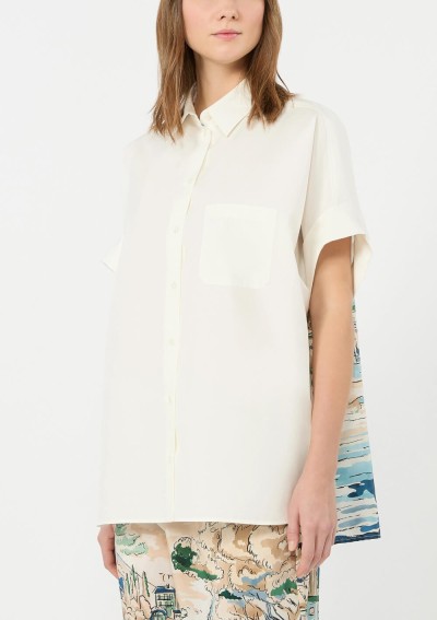 Weekend Max Mara - Printed cotton and silk shirt - 5196016106 - WKDTUONO - Tadolini Abbigliamento