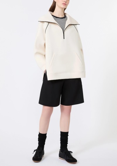 Weekend Max Mara - Felpa in jersey scuba - 5926036106 - WKDBALLATA - Tadolini Abbigliamento