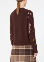 Weekend Max Mara - Embroidered wool sweater - 5366126206 - WKDRAFIA - Tadolini Abbigliamento