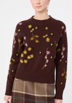 Weekend Max Mara - Embroidered wool sweater - 5366126206 - WKDRAFIA - Tadolini Abbigliamento