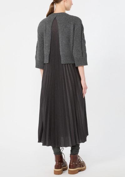 Weekend Max Mara - Abito in jersey con top in lana - 5396016206006 - WKDCALCO - Tadolini Abbigliamento