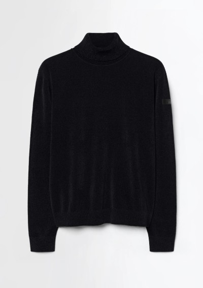RRD Roberto Ricci Designs - Velvet turtleneck knit - W25133 - Tadolini Abbigliamento